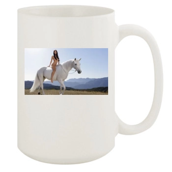 Emily Ratajkowski 15oz White Mug