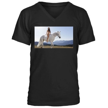 Emily Ratajkowski Men's V-Neck T-Shirt