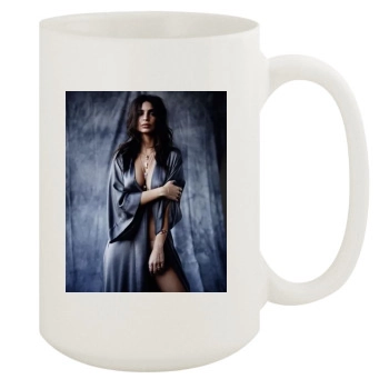 Emily Ratajkowski 15oz White Mug