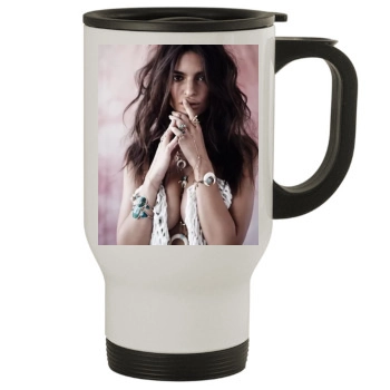 Emily Ratajkowski Stainless Steel Travel Mug