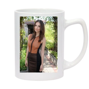 Emily Ratajkowski 14oz White Statesman Mug