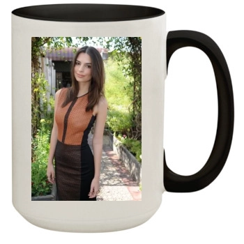 Emily Ratajkowski 15oz Colored Inner & Handle Mug