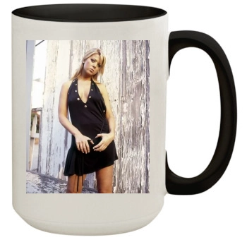 Tara Reid 15oz Colored Inner & Handle Mug