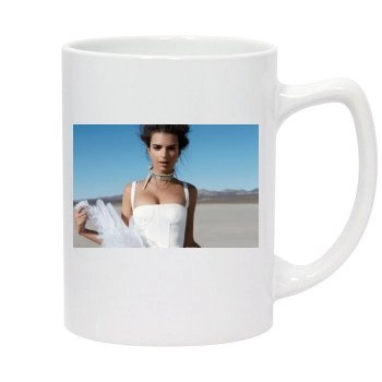 Emily Ratajkowski 14oz White Statesman Mug