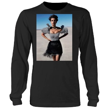 Emily Ratajkowski Men's Heavy Long Sleeve TShirt