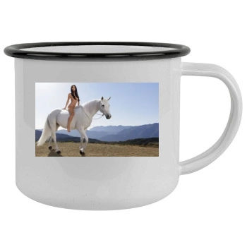 Emily Ratajkowski Camping Mug