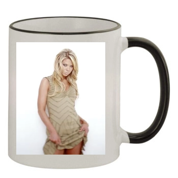 Tara Reid 11oz Colored Rim & Handle Mug