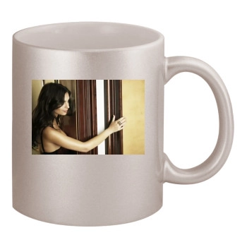 Emily Ratajkowski 11oz Metallic Silver Mug