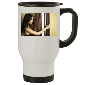 Emily Ratajkowski Stainless Steel Travel Mug