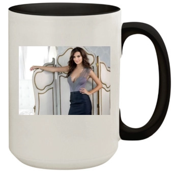 Emily Ratajkowski 15oz Colored Inner & Handle Mug