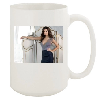 Emily Ratajkowski 15oz White Mug