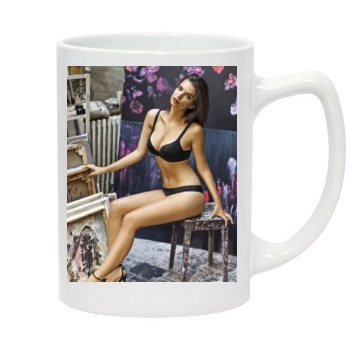 Emily Ratajkowski 14oz White Statesman Mug