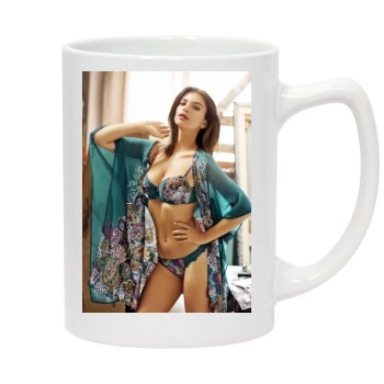 Emily Ratajkowski 14oz White Statesman Mug