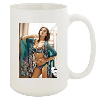 Emily Ratajkowski 15oz White Mug