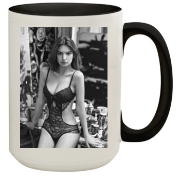 Emily Ratajkowski 15oz Colored Inner & Handle Mug