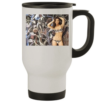 Emily Ratajkowski Stainless Steel Travel Mug