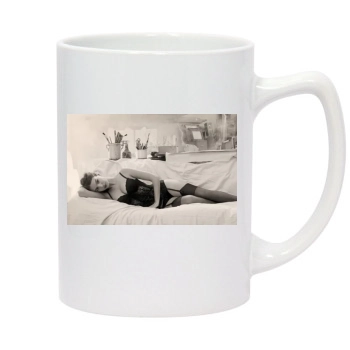 Emily Ratajkowski 14oz White Statesman Mug