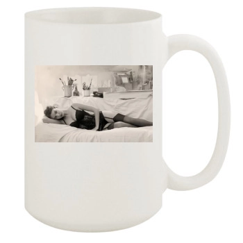 Emily Ratajkowski 15oz White Mug