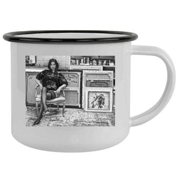 Emily Ratajkowski Camping Mug