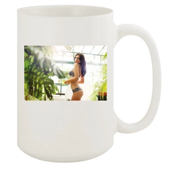 Emily Ratajkowski 15oz White Mug