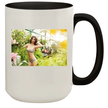 Emily Ratajkowski 15oz Colored Inner & Handle Mug