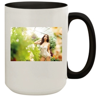 Emily Ratajkowski 15oz Colored Inner & Handle Mug