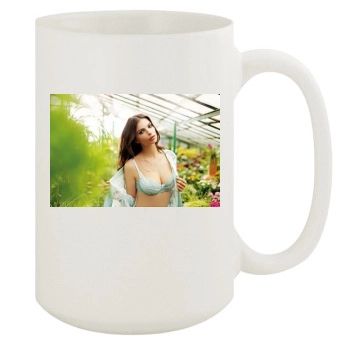 Emily Ratajkowski 15oz White Mug