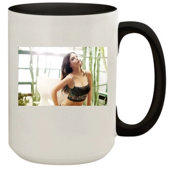 Emily Ratajkowski 15oz Colored Inner & Handle Mug