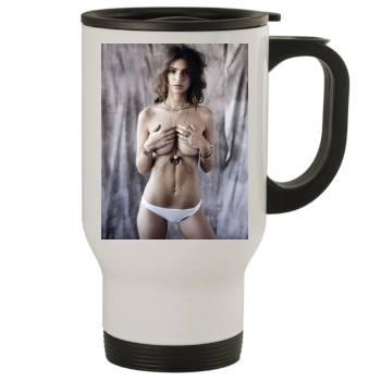 Emily Ratajkowski Stainless Steel Travel Mug