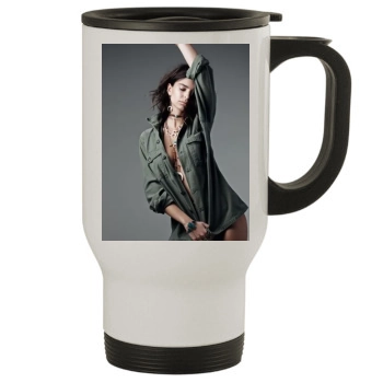 Emily Ratajkowski Stainless Steel Travel Mug