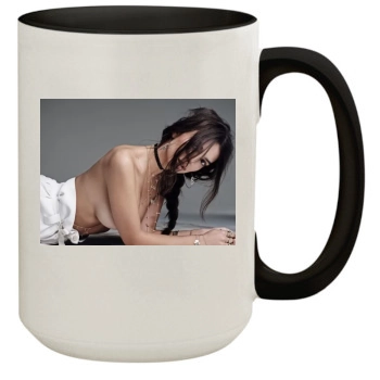 Emily Ratajkowski 15oz Colored Inner & Handle Mug