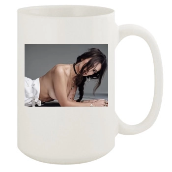 Emily Ratajkowski 15oz White Mug