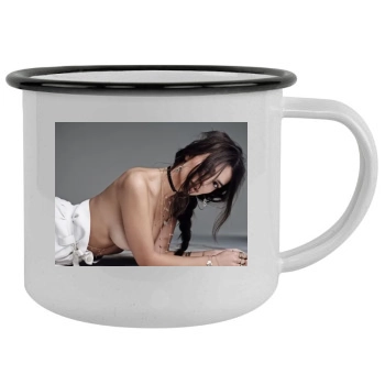 Emily Ratajkowski Camping Mug