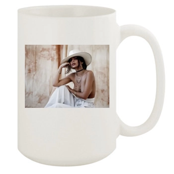 Emily Ratajkowski 15oz White Mug