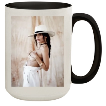 Emily Ratajkowski 15oz Colored Inner & Handle Mug