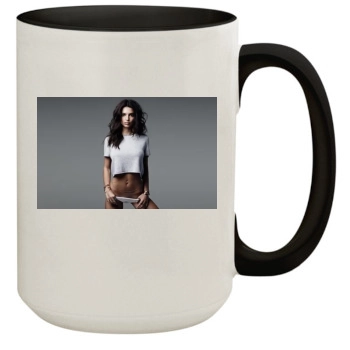 Emily Ratajkowski 15oz Colored Inner & Handle Mug