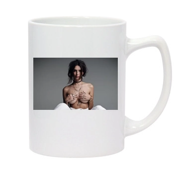 Emily Ratajkowski 14oz White Statesman Mug