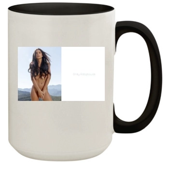 Emily Ratajkowski 15oz Colored Inner & Handle Mug