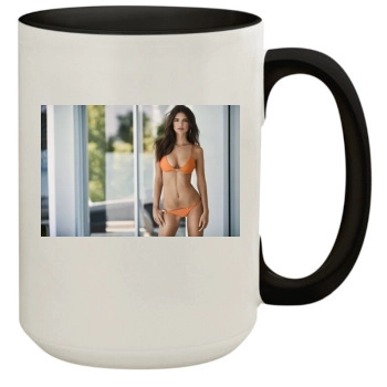 Emily Ratajkowski 15oz Colored Inner & Handle Mug