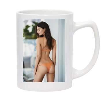 Emily Ratajkowski 14oz White Statesman Mug