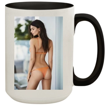 Emily Ratajkowski 15oz Colored Inner & Handle Mug