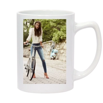 Emily Ratajkowski 14oz White Statesman Mug