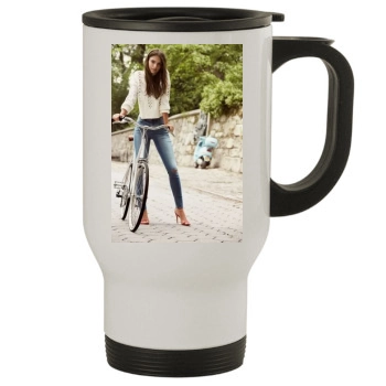 Emily Ratajkowski Stainless Steel Travel Mug