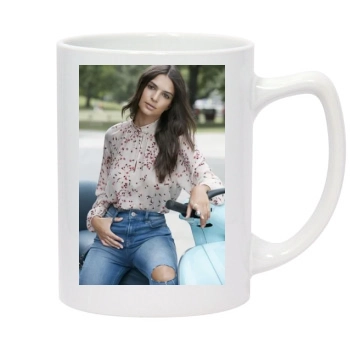 Emily Ratajkowski 14oz White Statesman Mug