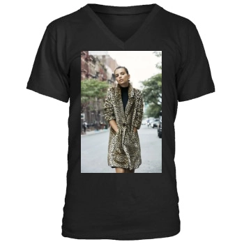 Emily Ratajkowski Men's V-Neck T-Shirt