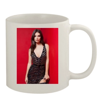 Emily Ratajkowski 11oz White Mug