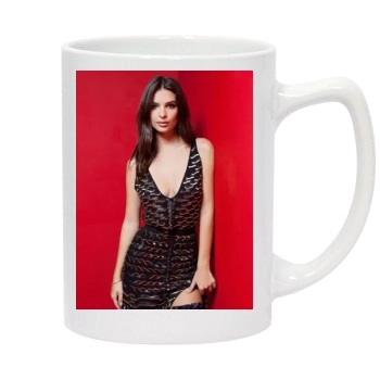 Emily Ratajkowski 14oz White Statesman Mug