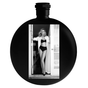 Emily VanCamp Round Flask