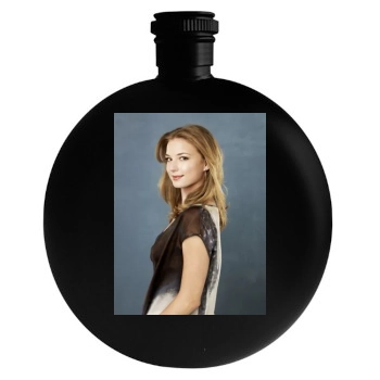 Emily VanCamp Round Flask