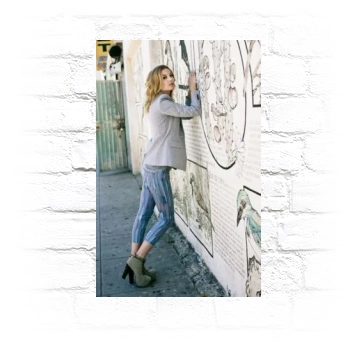 Emily VanCamp Metal Wall Art